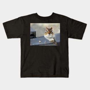 Bright eyed and bushy tailed Kids T-Shirt